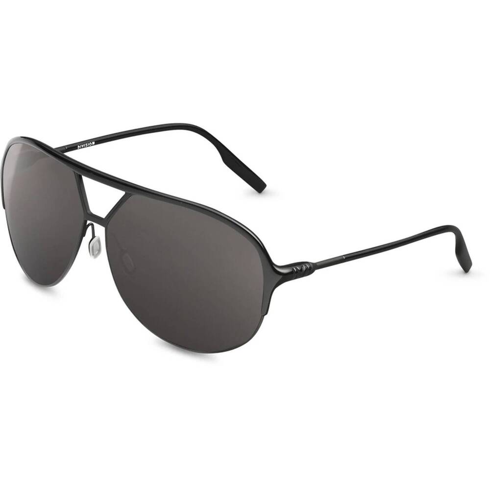 NEW IVI VISION men's division sunglasses in black-matte black